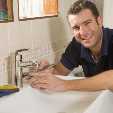 San Antonio Plumber Fixing Sink